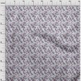 thumbnail image 4 of oneOone Polyester Spandex White Fabric Asian Japanese Floral Sewing Craft Projects Fabric Prints By Yard 56 Inch Wide, 4 of 4