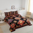 thumbnail image 2 of YST Bedding European-Style Comforter Set - Victorian Classical Luxuary Bedding Comforters & Sets - Boho Baroque Jacquard Gothic Quilt - Full - 3-Pieces Mothers Day Gifts, 2 of 5