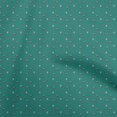 thumbnail image 1 of oneOone Silk Tabby Teal Green Fabric Car Craft Projects Decor Fabric Printed By The Yard 42 Inch Wide, 1 of 4