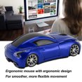 thumbnail image 4 of Ergonomic Sports Car Style  Mouse with 2.4GHz USB Receiver, 1600DPI Optical Sensor, Auto Sleep for PC Laptop, 4 of 7