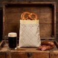 thumbnail image 4 of Amzcrzy Cloth Bread Bag Zipper Beeswax Bread Bag Reusable Food Storage Bag Double Layer Beeswax Wrap Bag with Buckle Fresh Keeping Bag for Bread Fruit Vegetables Snacks Home and Kitchen, 4 of 6