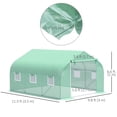 thumbnail image 3 of Outsunny Portable walk-in Greenhouse, 3 of 10