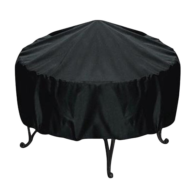 44 Inch Grill Cover with Drawstring Waterproof and Dustproof Grill Protector for Round Gas Charcoal Outdoor Smoker Cover