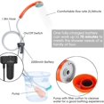thumbnail image 3 of Douche de Camping Portable, Douche Portable pour Pompe de Camping avec Doubles Batteries USB Détachables, Pommeau de Douche Extérieur pour Camping, Randonnée, Voyage, 3 of 9