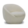 thumbnail image 4 of Better Homes & Gardens Mira Swivel Chair, Cream, 4 of 10
