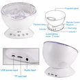 thumbnail image 4 of Ocean Wave Projector 12 LED Remote Control Undersea Projector Lamp,7 Color Changing Music Player Night Light Projector for Kids Adults Bedroom Living Room Decoration, 4 of 7