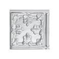 thumbnail image 2 of Fasade Traditional Style 10 Decorative Vinyl Backsplash Panel Brushed Aluminum 6x6 Inch Sample, 2 of 4