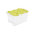 thumbnail image 1 of Sterilite 45L Hinged Lid Storage Box- Green, 1 of 3
