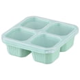 thumbnail image 2 of SuoKom Boîte Bento à 4 Compartiments, Contenants Réutilisables pour Préparation de Repas et Lunch pour Enfants et Adultes, Contenants de Rangement pour Aliments Divisés pour l'École, le Travail et les Voyages, 2 of 8