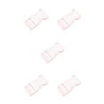 thumbnail image 1 of relayinert 10pcs/set Easy To Buckle Strap With Multi-Color Clasp Belt Buckles High Compatibility ABS Release Buckle Hook Buckle white 5Set, 1 of 6