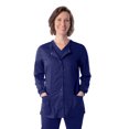 thumbnail image 1 of Landau ProFlex Women's Modern Tailored Fit Stretch Snap Front Scrub Jacket, 1 of 1