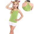 thumbnail image 2 of Tranfacy Fall Vest Girls Tank Tops for Kids 1-13 Years Solid Color Soft Sleeveless Camisole Fashion Basic Tops for Layer, 2 of 6