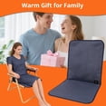 thumbnail image 4 of Portable Heating Cushion With Back Support For Home Seat Comfort And Universal Size Design Cushioned Seating For Living Room And Bedroom, 4 of 7