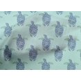 thumbnail image 4 of oneOone Cotton Cambric Fabric Turtle Block Print Sewing Fabric BTY 56 Inch Wide, 4 of 4