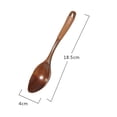 thumbnail image 4 of Wuztai Wooden Spoon, Natural Phoebe Wood Kitchen Utensils, Handcrafted Cooking Tools Teaspoon for Soup Coffee Cereal Desserts Tableware, 4 of 7