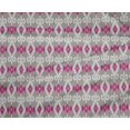 thumbnail image 4 of oneOone Tissu Polyester Lycra Imprimé Géométrique Ikat Tissu de Couture BTY 56 Pouces de Large, 4 of 4