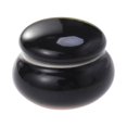 thumbnail image 1 of Mini Ceramics Cream Rouge Storage Tank Portable Travel Makeup Sealed Bottle - 4.6X2.7X3.5CM (Black), 1 of 8