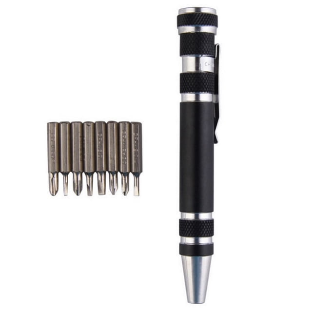 Small Screwdriver Set,8-In-1 Small Screwdriver,Watch Glasses Mini Screwdriver Set,Micro Precision Tiny Screwdriver Set Small Screwdriver Set for Electronics Eyeglass,Glasses Screwdriver Kit