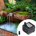 thumbnail image 2 of Mini Fish Tank Water Pump Submersible Pumps Fountain USBw Filter, 2 of 8