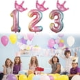 thumbnail image 3 of Used For Birthday Party  Anniversary Celebration 32IN Number Decoration, 3 of 5