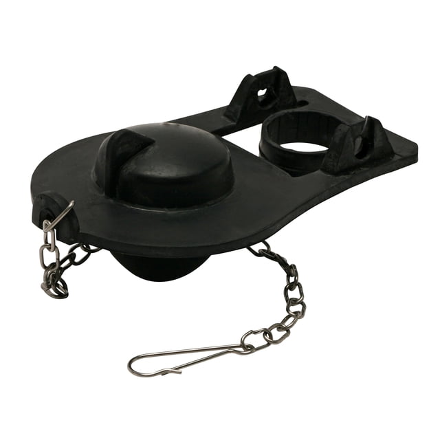 Fluidmaster 506 2-Inch Universal Flexible Frame Toilet Flapper , Black