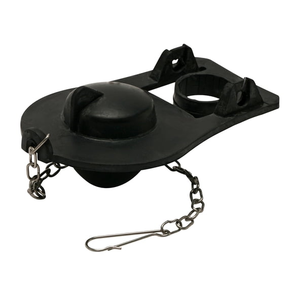 Fluidmaster 506 2-Inch Universal Flexible Frame Toilet Flapper , Black