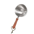 thumbnail image 1 of Casserole en Acier Inoxydable Premium avec Poignée en Bois Massif Durable, Répartition Uniforme de la Chaleur, Facile à Nettoyer, Couleur Café Résistante aux Taches (Peut Varier selon le Moniteur), 1 of 8