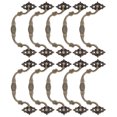 thumbnail image 3 of Drawer Handle, Zinc Alloy Durable 10 Sets Cabinet Handle, Rust-proof For Cabinet Doors Small Size, 3 of 8