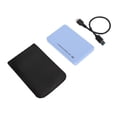 thumbnail image 2 of Tool-free HDD Case External HDD Box Pocket Size Hard Drive Case HDD Case, USB  Case,  for  Maximum 1TB SSD Hard Drive Enclosure HDD, 2 of 7