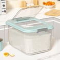 thumbnail image 1 of EXTRA Large Airtight Food Storage Cereal Containers for Bulk Food Storage BPA-Free Plastic Container,Extra Large Bulk Food Storage Containers with Airtight Lids for Rice, Pasta, Sugar & Flour, 1 of 3