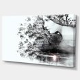thumbnail image 2 of Femme et Beauté de la Nature - Impression d'Art sur Toile Paysage Très Grande, 2 of 4