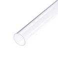thumbnail image 1 of Unique Bargains Clear Rigid PVC Pipe 29/32'(23mm) ID x 1'(25mm) x 1.3ft 0.04' Wall Round Tube Tubing, 1 of 5