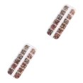 thumbnail image 2 of QualitChoice 1 Bag Glass Crystal Special-shaped Eye-catching Flat Bottom Easy to Paste Perfect Match Nail Rhinestones for Mobile Phone Type 6 2Set, 2 of 6