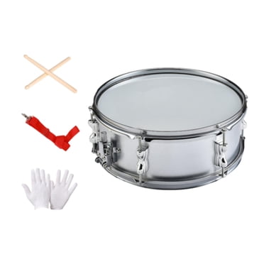 Xuanheng 14 in Snare Drum with Gloves Percussion Instrument for Adults Beginners Boys 14 inch