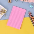 thumbnail image 4 of 1 Pads Lined Sticky Notes with Lines 4x6 inch, Self-Stick Notes Bright Color Sticky Notes, 50Sheets/Pad, Rectangular Stick Notes, Note Pads for Work, Schools Supplies Kit, Lake Blue, 4 of 9
