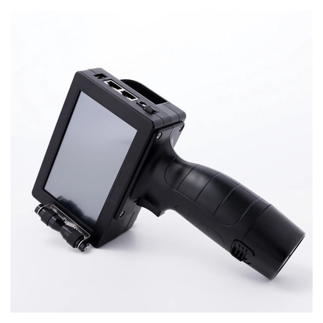 Printer Jet, Industrial Batch Coding Machine Intelligent Inkjet Printer Handheld Two-dimensional Code Barcode Printing Portable ,Fast Printing