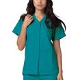 thumbnail image 2 of Adar Universal Women's Scrub Set ? Snap Front Scrub Top and Multi Pocket Scrub Pants, 2 of 7