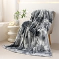 thumbnail image 1 of Rvkxad 100x150cm Blue Velvet Blanket, Winter Thick Conditioning Nap Cover, Velvet Throw, Bed Blanket, 1 of 6