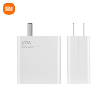 Xiaomi Chargeur Rapide 67W et Ensemble de Câbles de Charge USB Type-C 6A pour Chargeur Mural avec