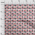 thumbnail image 2 of oneOone Velvet Red Fabric Poker Card Sewing Craft Projects Fabric Prints By Yard 58 Inch Wide, 2 of 4