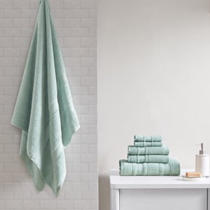 Super Serviette de bain sèche rapide en coton doux 6 Mousse de mer