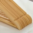 thumbnail image 3 of Hangers Wooden Coat Hanger Non Slip Clothes Hanging Rack 360 Degree Rotation Suit Hangers for Home, 3 of 5