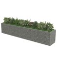 thumbnail image 2 of vidaXL Gabion Lit Surélevé Acier Galvanisé 540x90x100 cm, 2 of 5