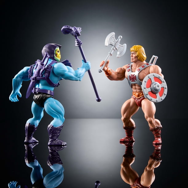 Masters‘ Peace 80th ANNIVERSARY Masters of the Universe Origins Retro Punching He-Man and Skeletor