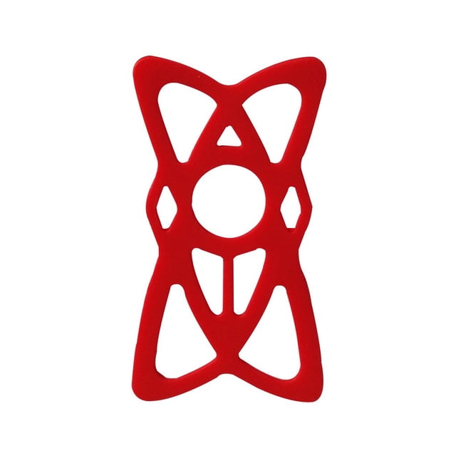 Maoww Bande de Préhension pour Téléphone Intelligent Vélo Route Moto Téléphone Intelligent Support Sangle Fixe Fournitures de Vélo Portable Rouge Type3 NO3