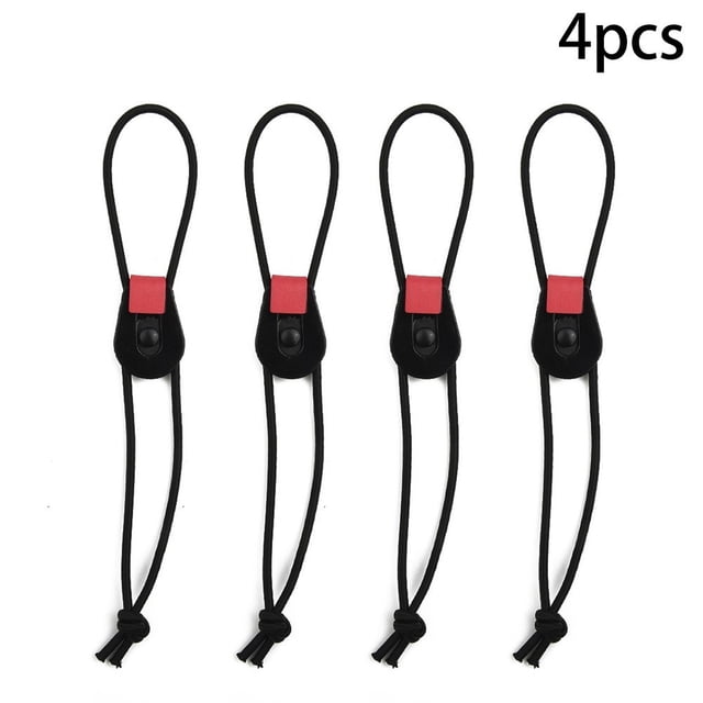 2/4pcs Quick Rod Tie Strap Fishing Rod Bungee Leash Pole Ties Organizer