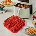 thumbnail image 4 of Plateau à Bacons en Silicone pour Friteuse, Moules de Cuisson en Silicone pour Bacon, Plateau de Panier de Cuisson Réutilisable, Accessoires de Four, 4 of 6
