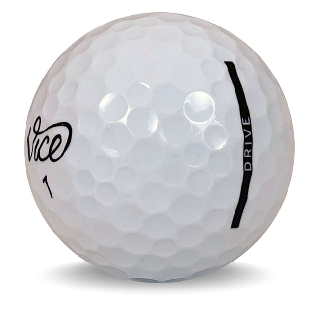 Mulligan 48-Pack Vice Drive Used Recycled Golf Balls, 5A Grade