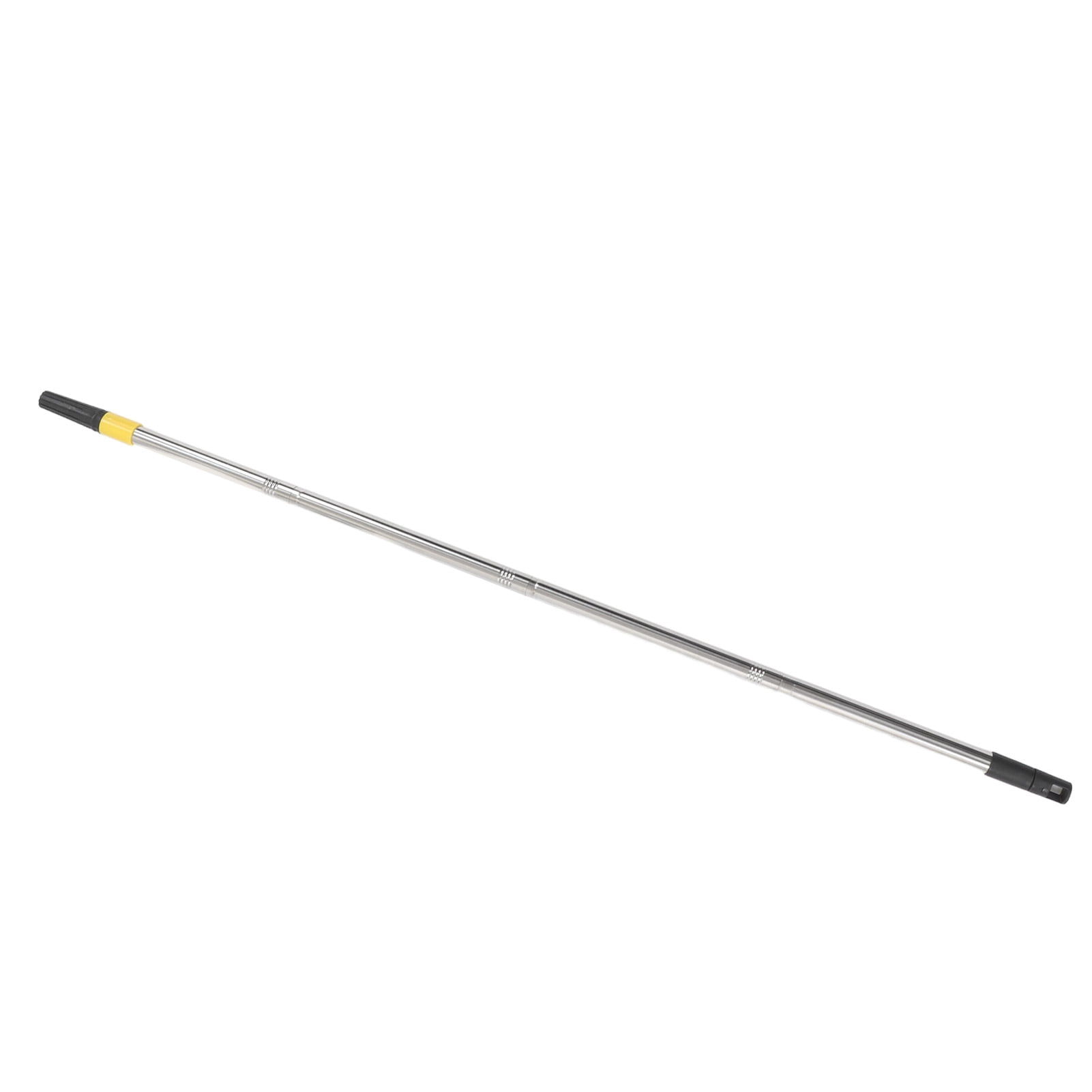 Paint Roller Extension Pole, Stainless Steel 4 Sections Lightweight Sturdy 115cm Length Multi Purpose Extendable Pole Safe for Window Cleaning