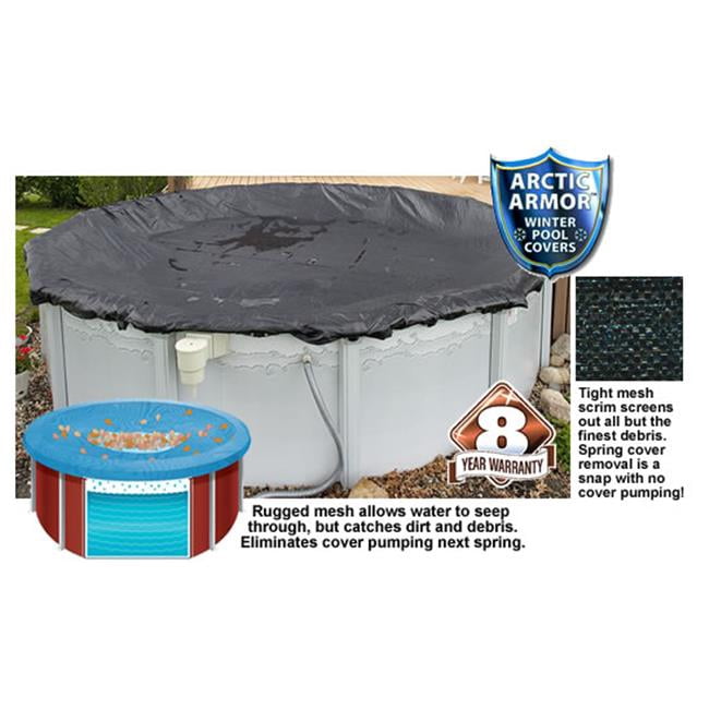 Arctic Armor  18'x38' Oval Above Ground Mesh Winter Cover